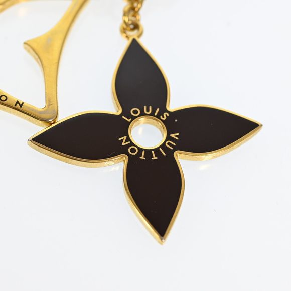 Louis Vuitton Gold Plated / Brown Porte #76612L17B - Picture 4 of 12